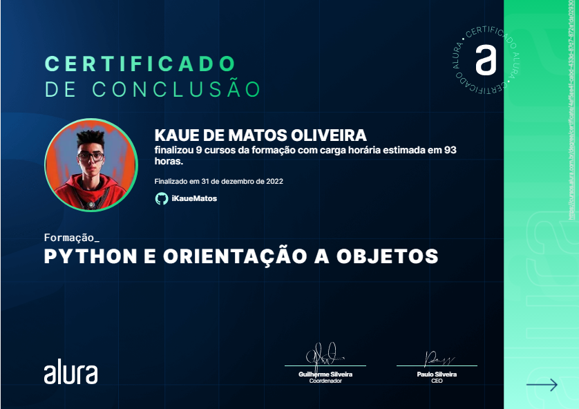 Certificado python